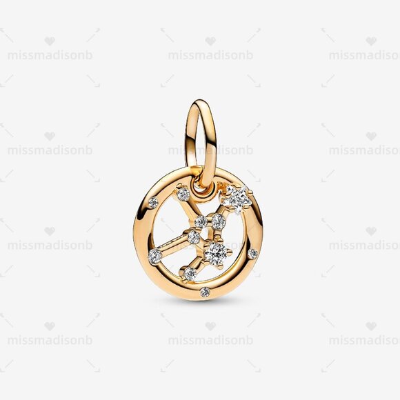 Pandora Virgo Zodiac Dangle Charm - Picture 1 of 6